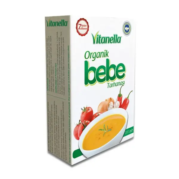 Vitanella Organik Bebek Tarhanası 200 gr