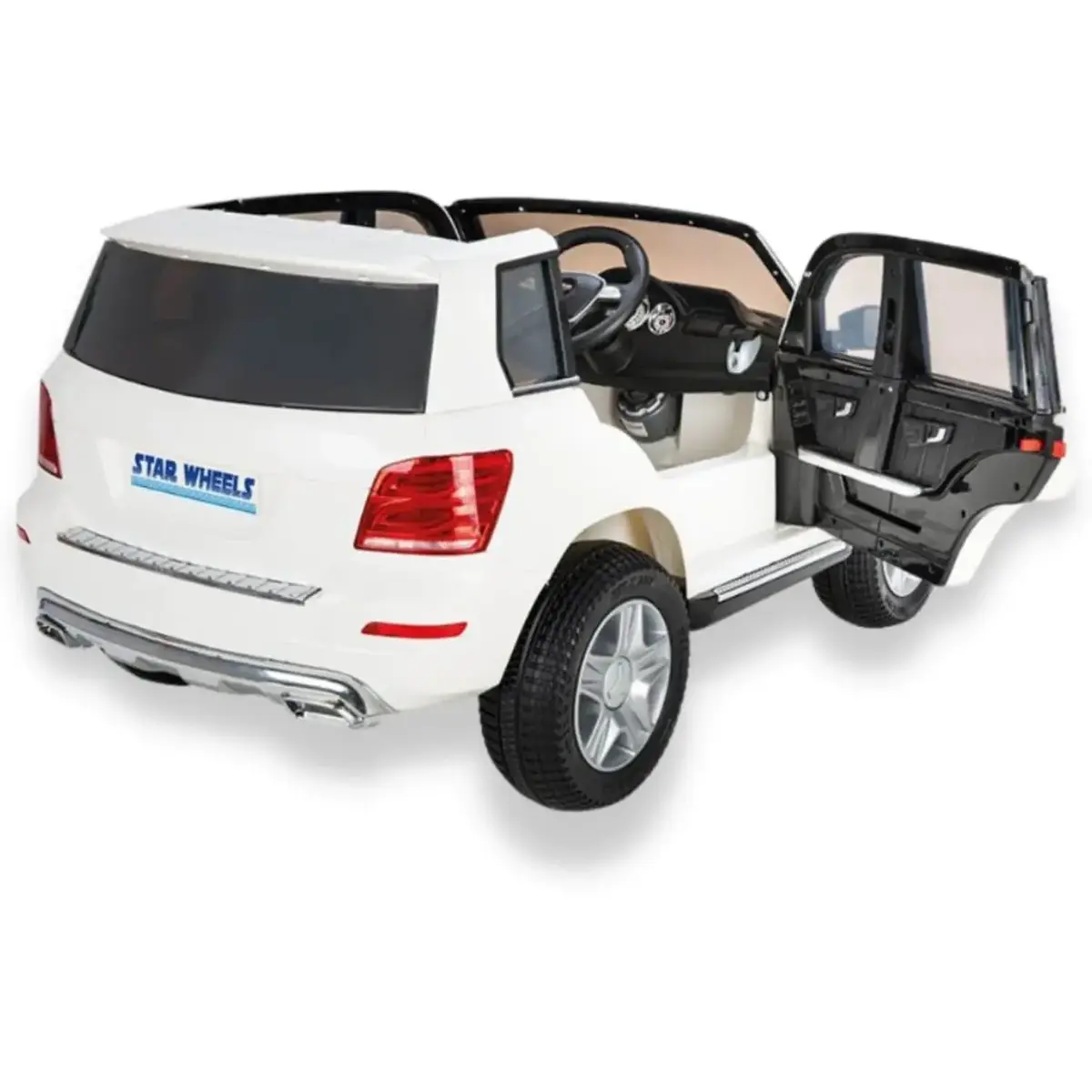 Pilsan Star Wheels Akülü Araba Kumandalı 12V Beyaz