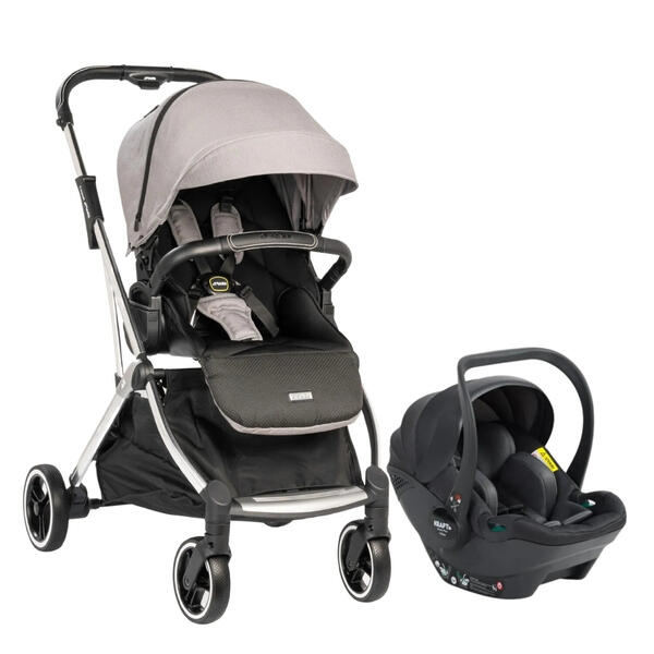 Kraft Kenya S Armor Plus Travel Sistem Bebek Arabası Grey