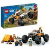 LEGO City 4x4 Arazi Aracı Maceraları Oyuncak Yapım Seti 60387