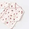Bibaby Organik Zıbın Takımı 3lü Little Love Rose Dry