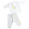 Tiffany 2li Takım Giraffe Theme Ekru