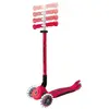 Globber Elite Deluxe Işıklı Scooter Kırmızı