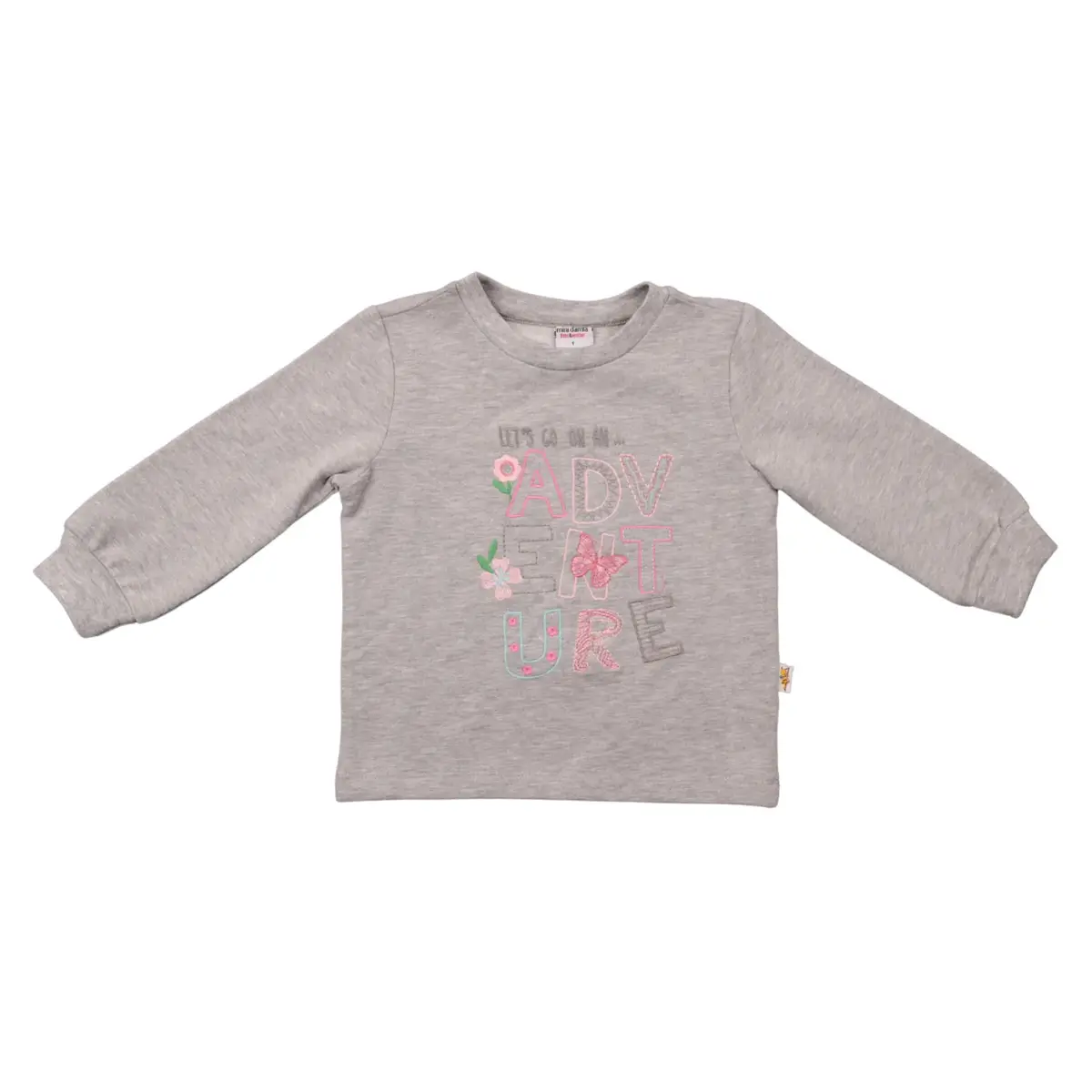 Mini Damla Sweatshirt Adventure Gri Mini Damla Sweatshirt Adventure Gri