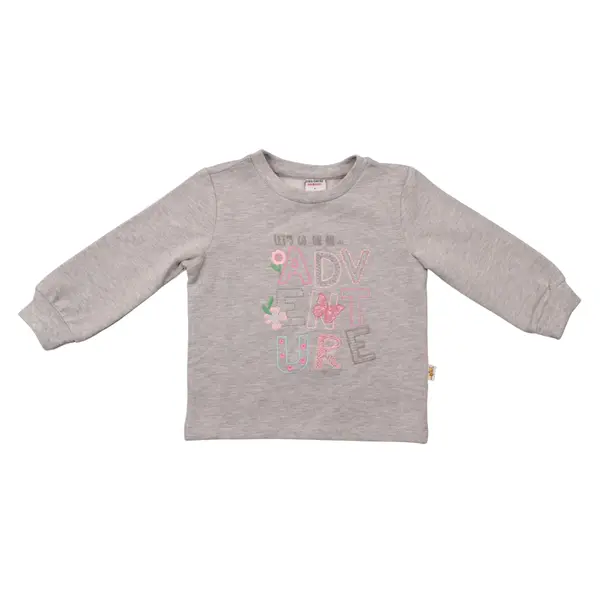 Mini Damla Sweatshirt Adventure Gri