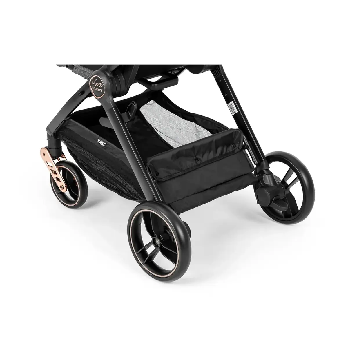 Kanz X-Go Ultimate Travel Sistem Bebek Arabası Rose Gold Siyah