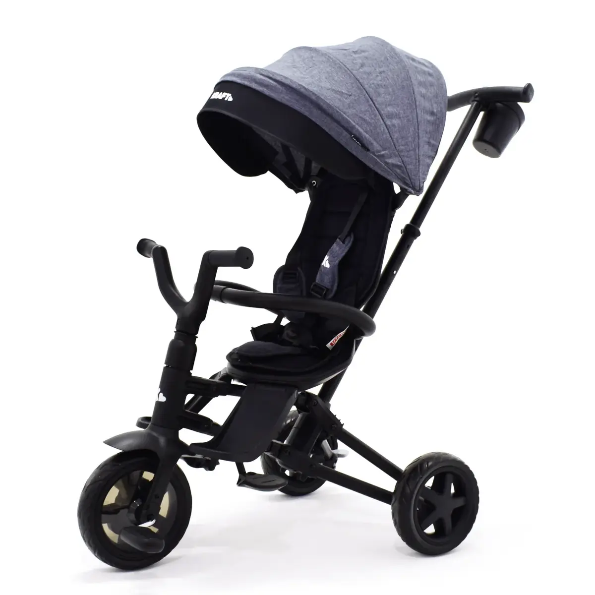 Kraft Nova 6 in 1 Katlanır Bisiklet Gri