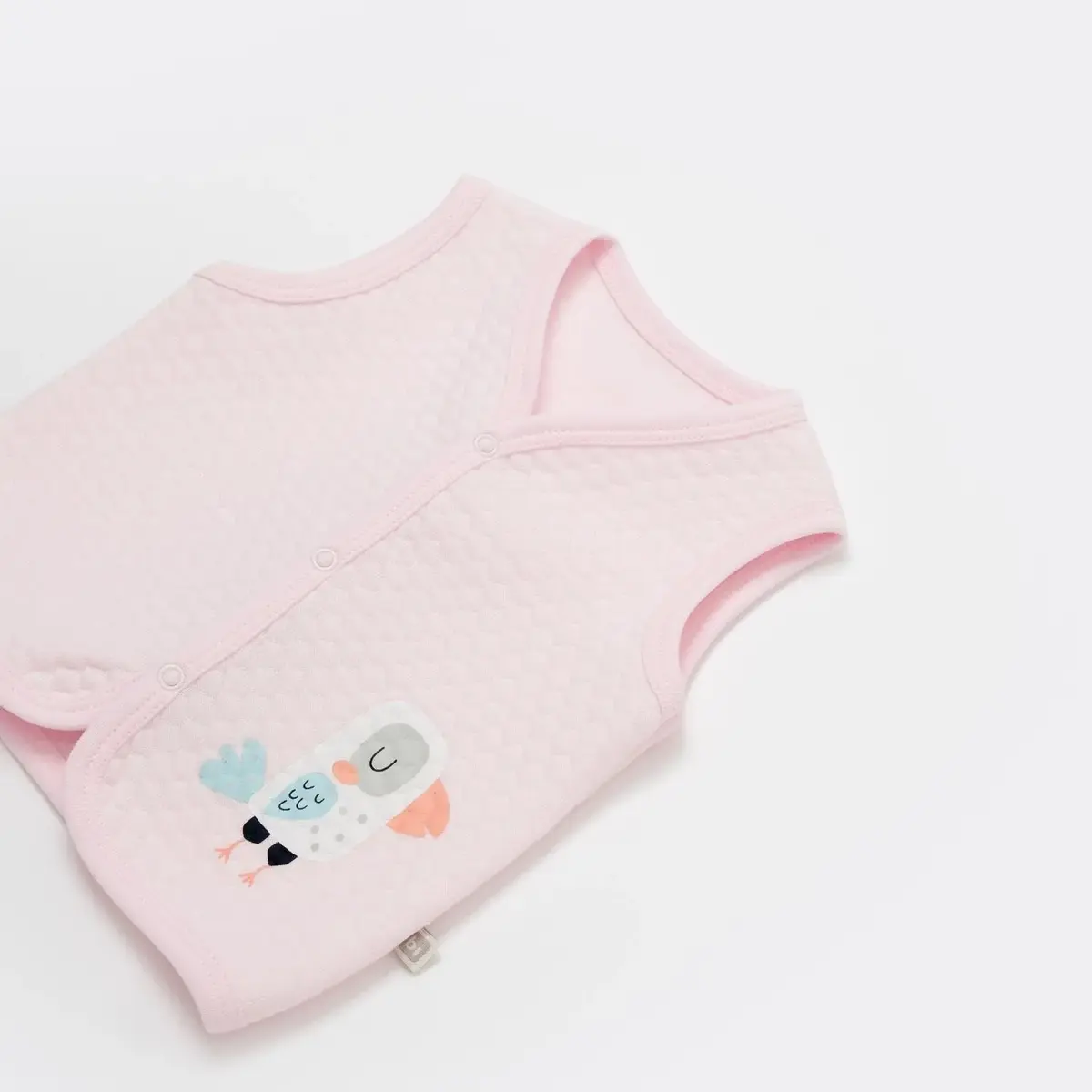 Bibaby Yelek Kapitone Colors Polly Pembe