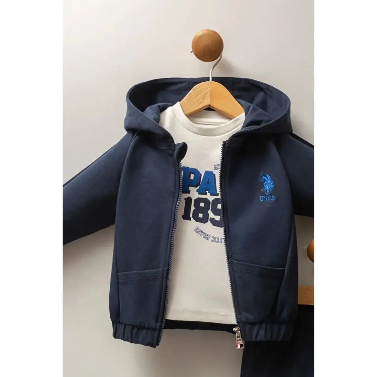 U.S. Polo 3lü Takım Lacivert