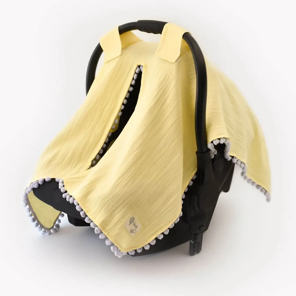 Bibaby Müslin Puset Örtüsü Sarı Bibaby Müslin Puset Örtüsü Sarı