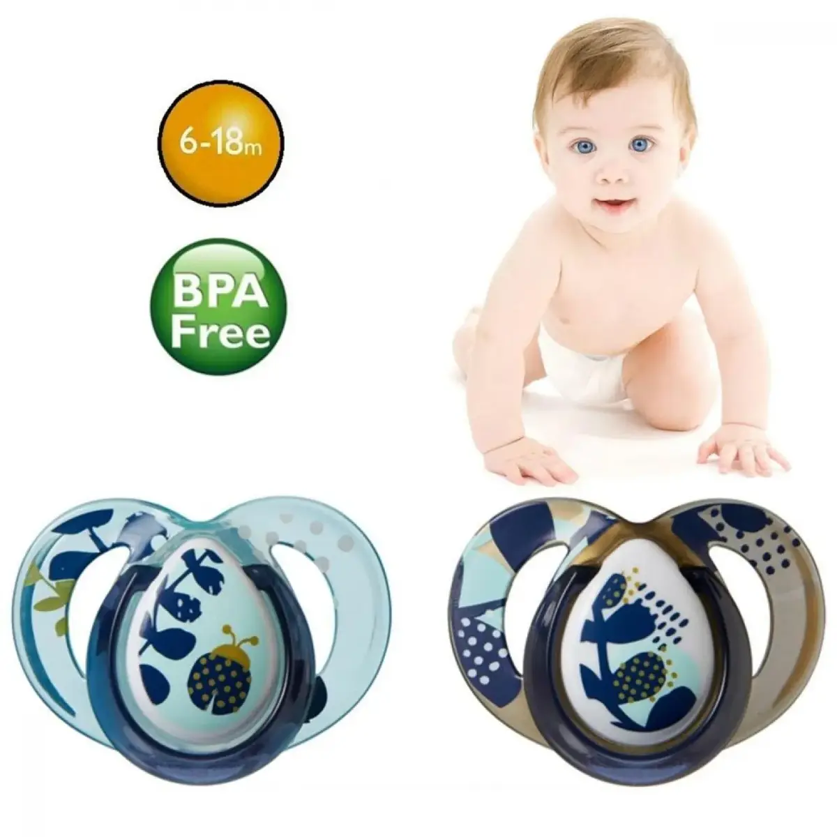 Tommee Tippee Moda Emzik 2li 6-18 Ay