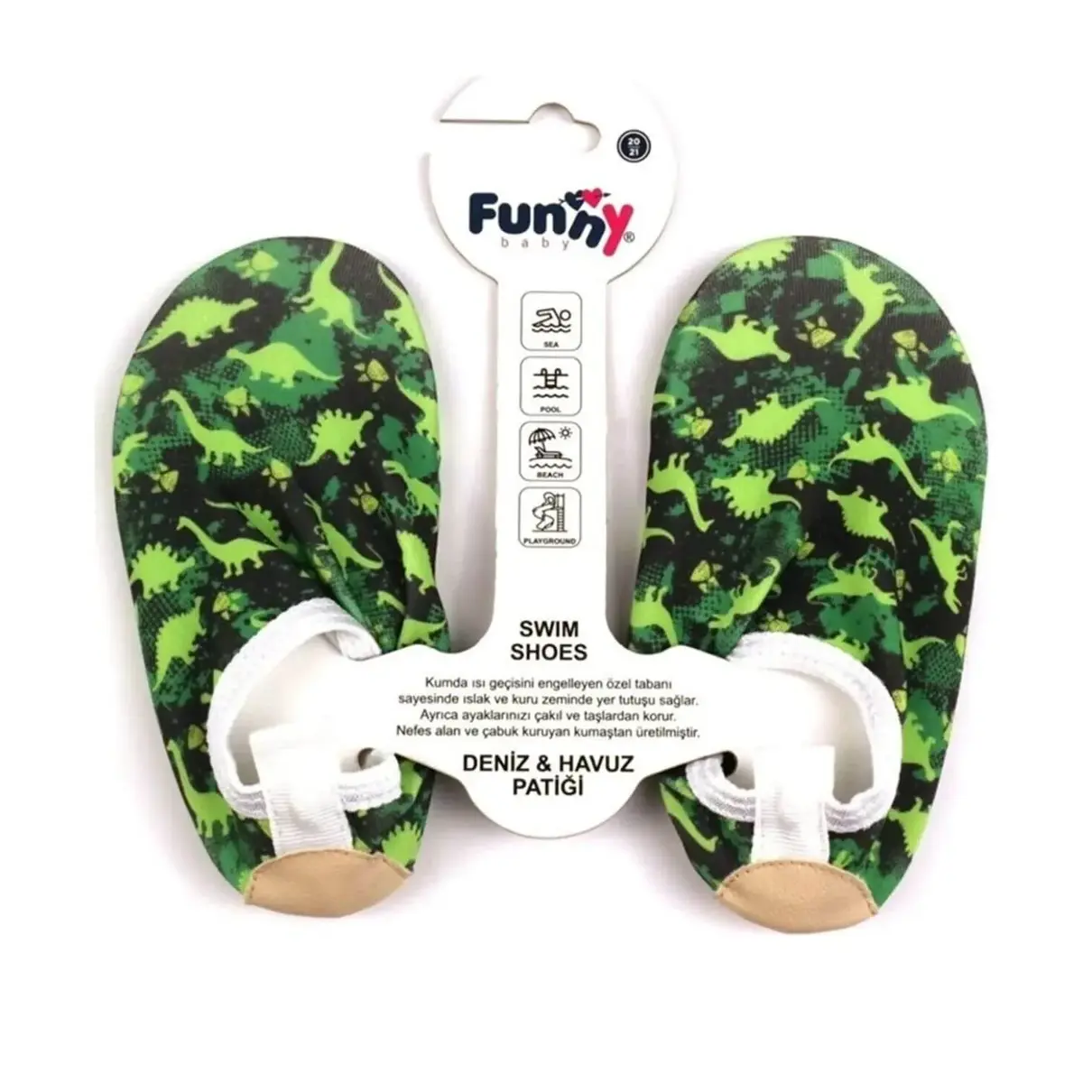 Funny Deniz Patiği Dinozor