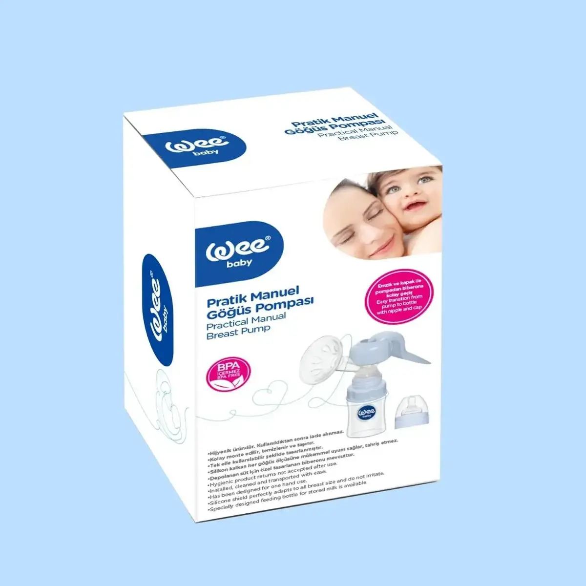 Wee Baby Pratik Manuel Göğüs Pompası