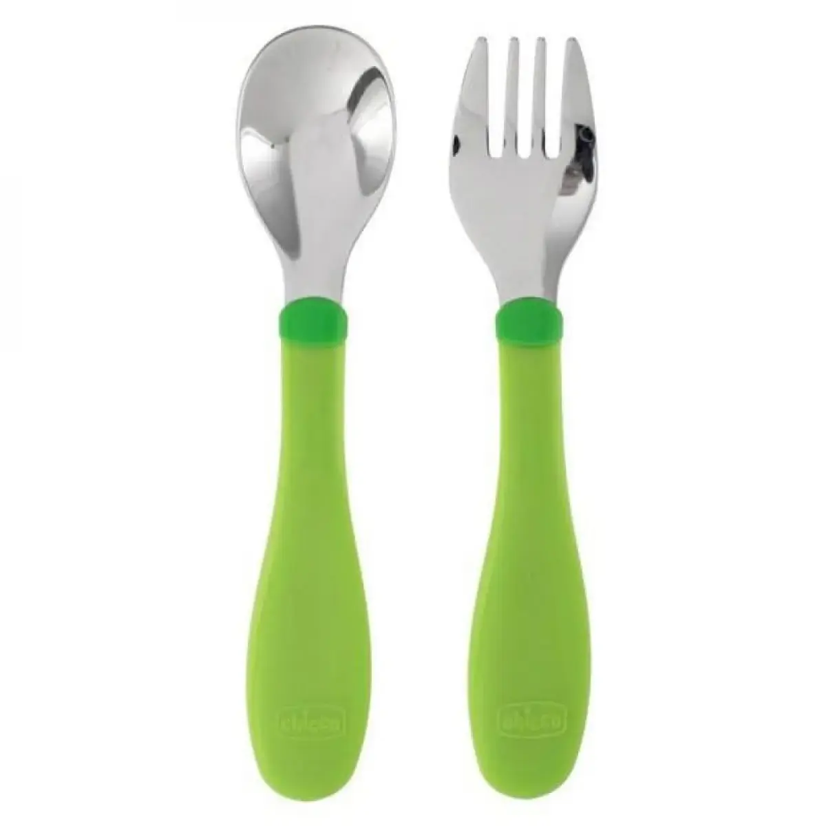 Chicco Paslanmaz Çelik Çatal Kaşık Seti 18+ Ay