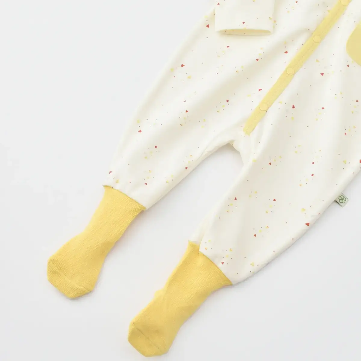 Bibaby Organik Tulum Çoraptolon Baby Racoon Vanilla Ice