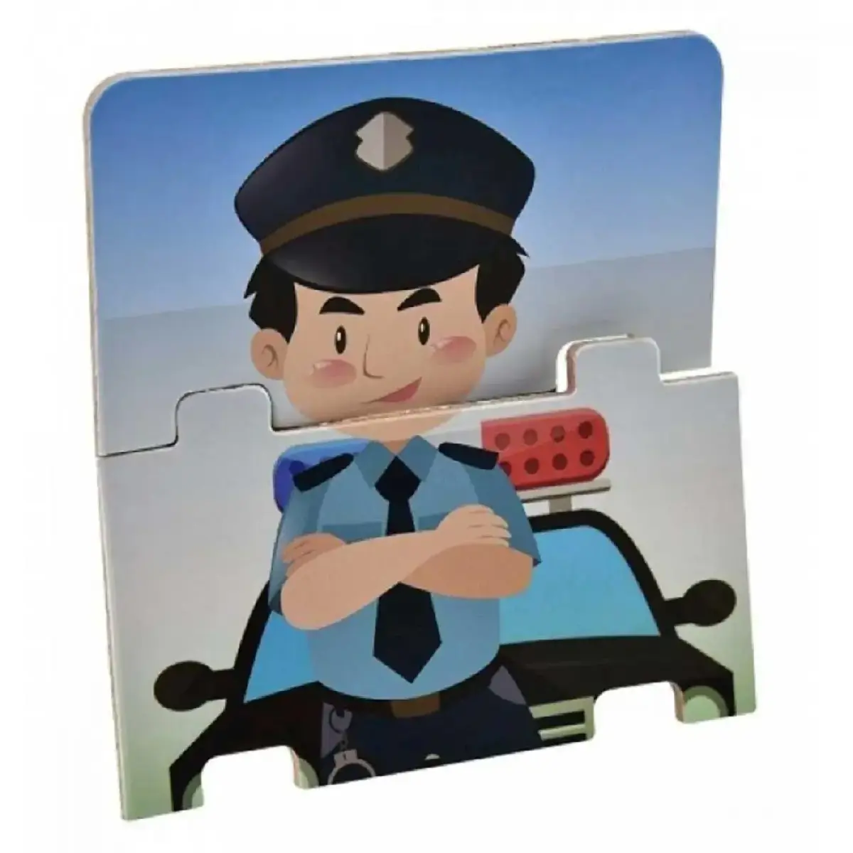 Playwood Eğitici Ahşap Puzzle Meslekler