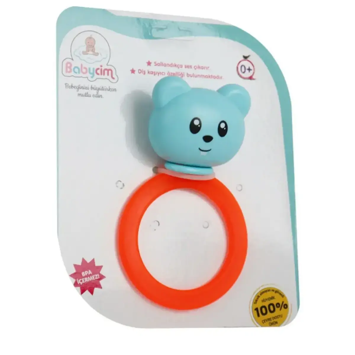 Babycim Ayıcık Dişlik Çıngırak