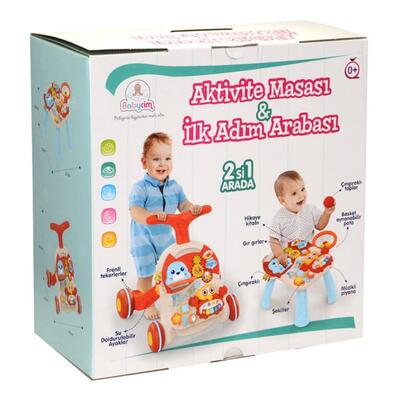 Babycim Aktivite Masası Ve İlk Adım Arabası