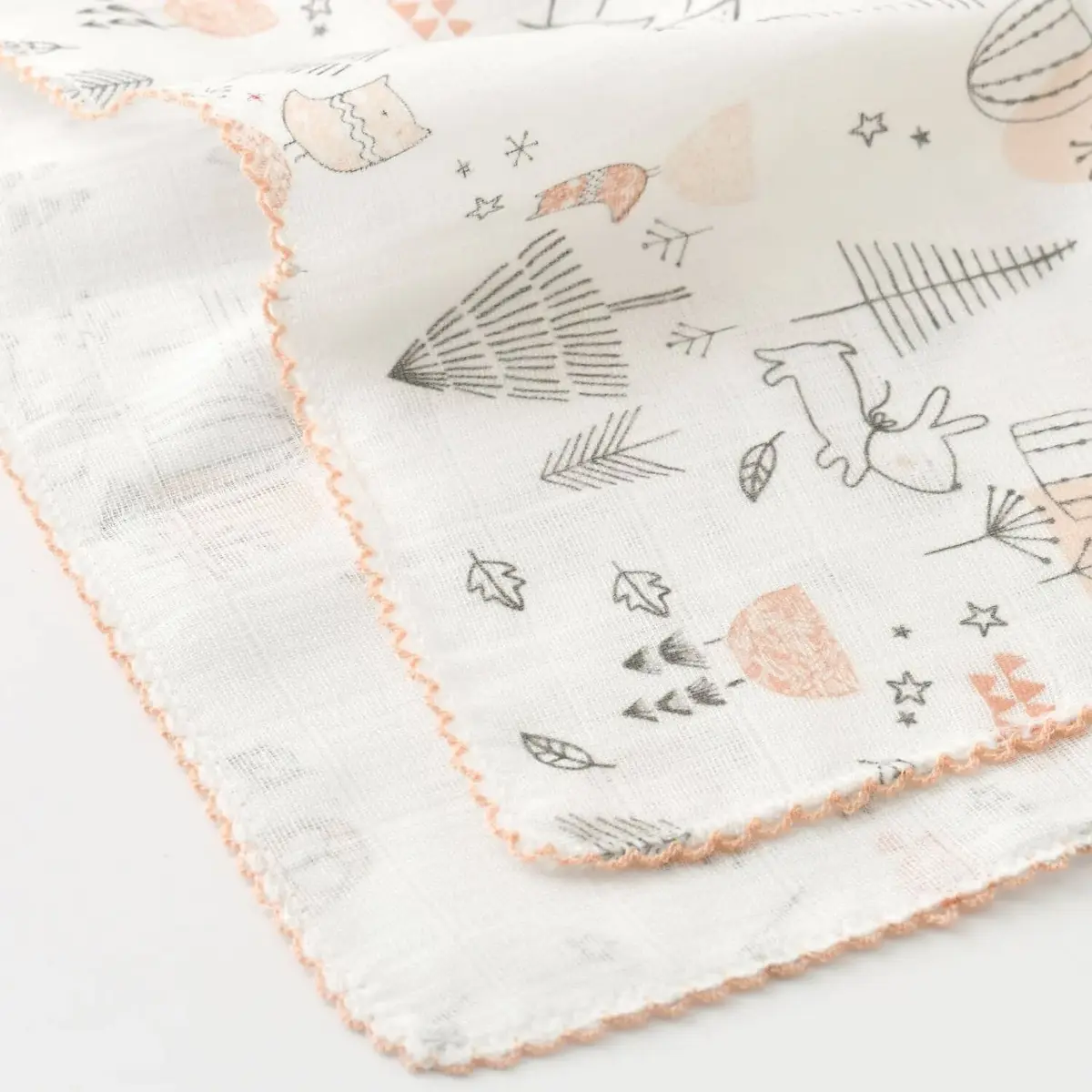 Bibaby Müslin Battaniye Mountain Ekru