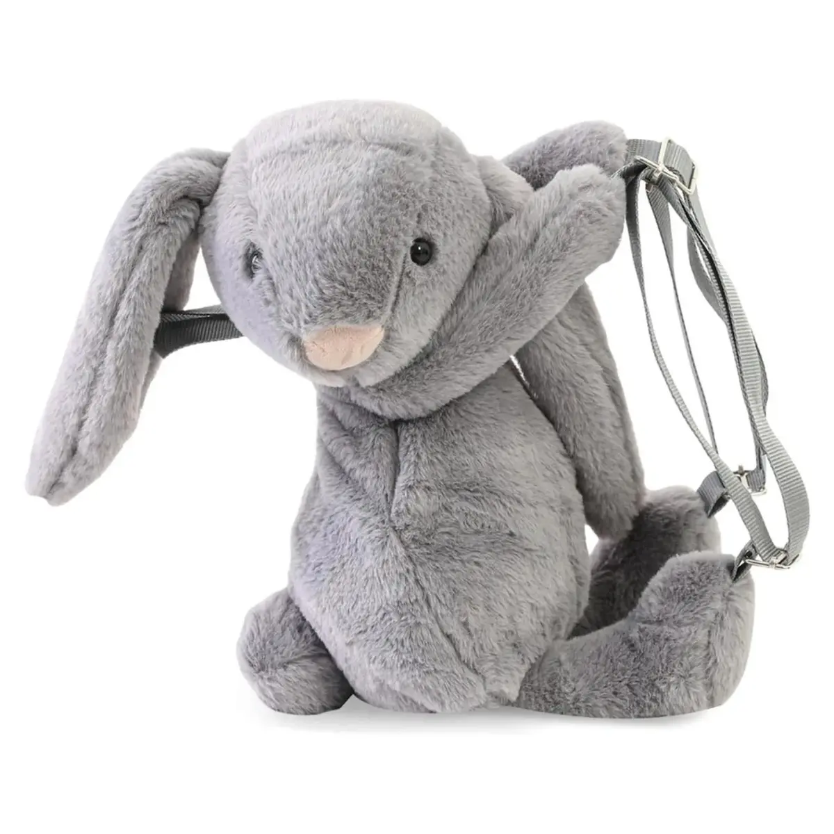 Babyjem Peluş Çanta Tavşan Gri