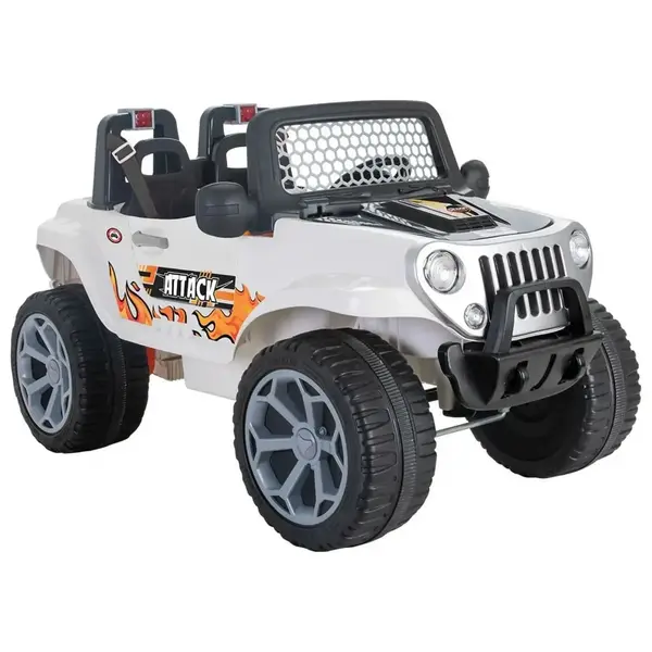 Pilsan Attack Çift Kişilik 12 Volt Kumandalı Akülü Araba