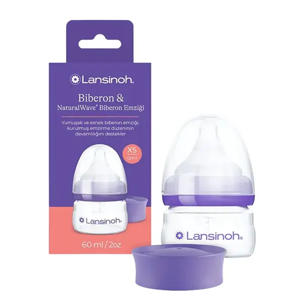 Lansinoh PP Biberon XS Ekstra Yavaş Akış 60 ml 0+ Ay