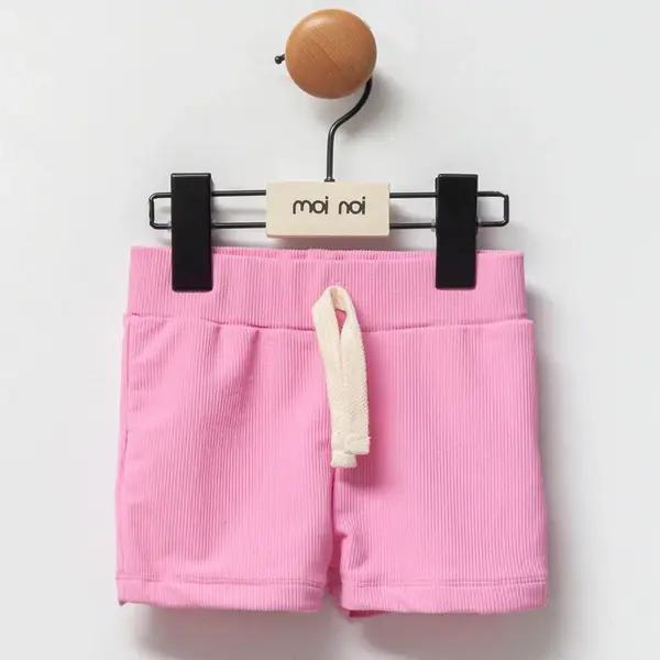 Moi Noi Mayo Şortlu Düz Pembe