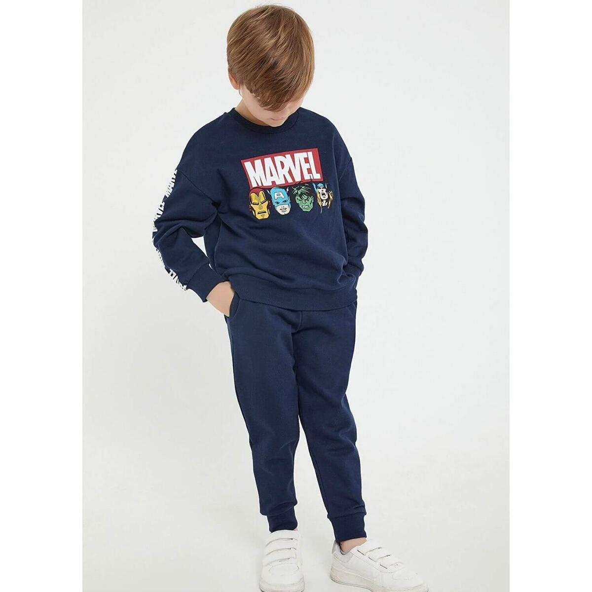 Marvel Comis Eşofman Takımı Lacivert