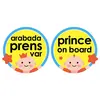 Babyjem Arabada Prens Var Mavi