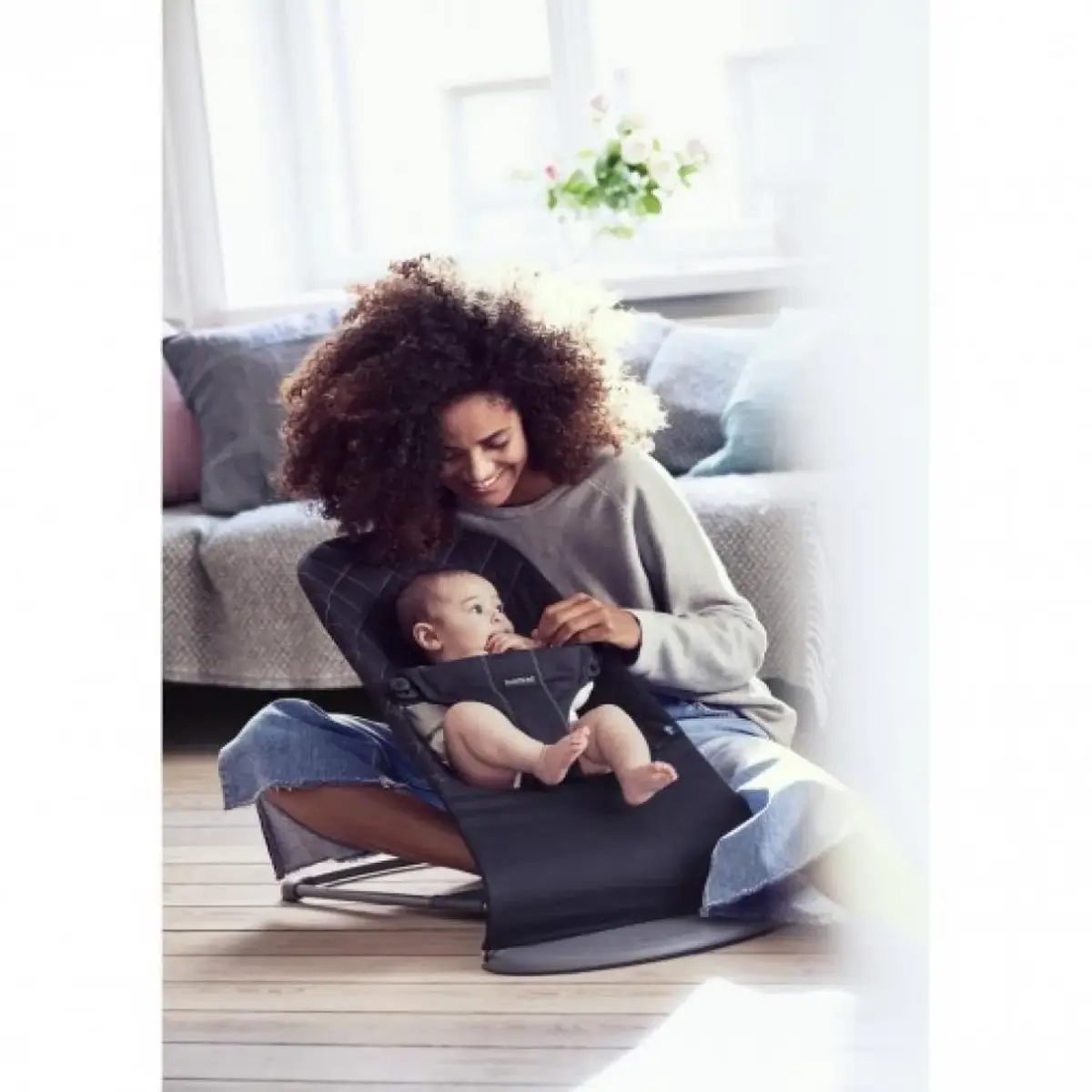 Babybjörn Balance Bliss Ana Kucağı Cotton Black