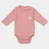 Bibaby Organik Body Uzun Kol Modal Nature Relax Coral