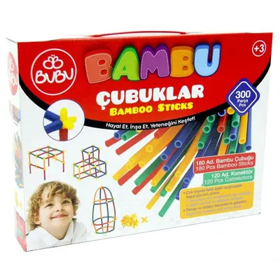 Bu-Bu Bambu Çubuklar 300lü