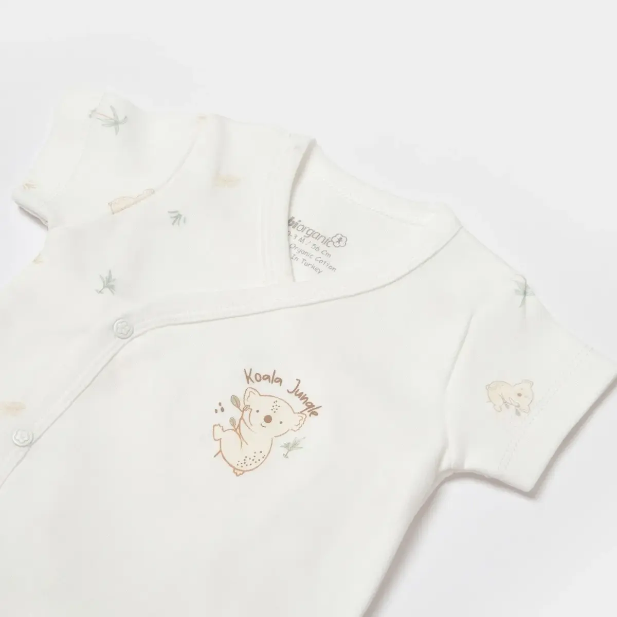 Bibaby Organik İç - Dış Zıbın Koala Jungle Mint