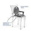 Chicco Pocket Snack Portatif Mama Sandalyesi Dark Grey