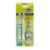 Chicco Diş Fırçası 3-6 Yaş Tiger-Panda 2'li