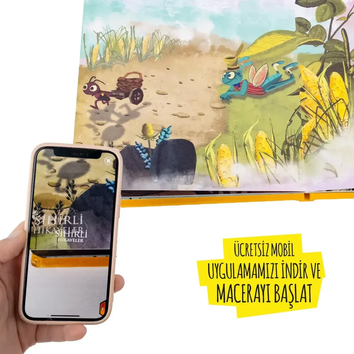 Bee Smart Agustos Böcegi Ve Karınca Çocuk Kitabı