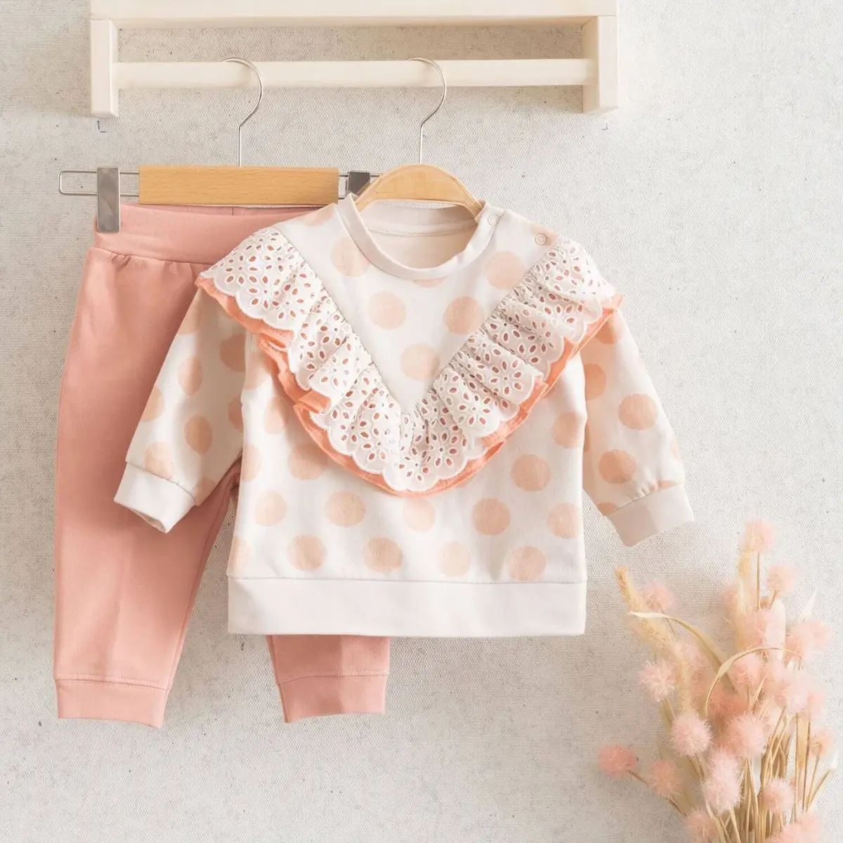 Miomini 2li Takım Üçgen Robalı Puanlı Somon