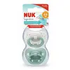 Nuk Signature Silikon Emzik 2li 0-6 Ay Erkek