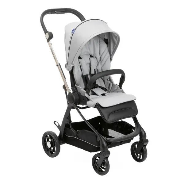 Chicco One4Ever Bebek Arabası Silver Leaf