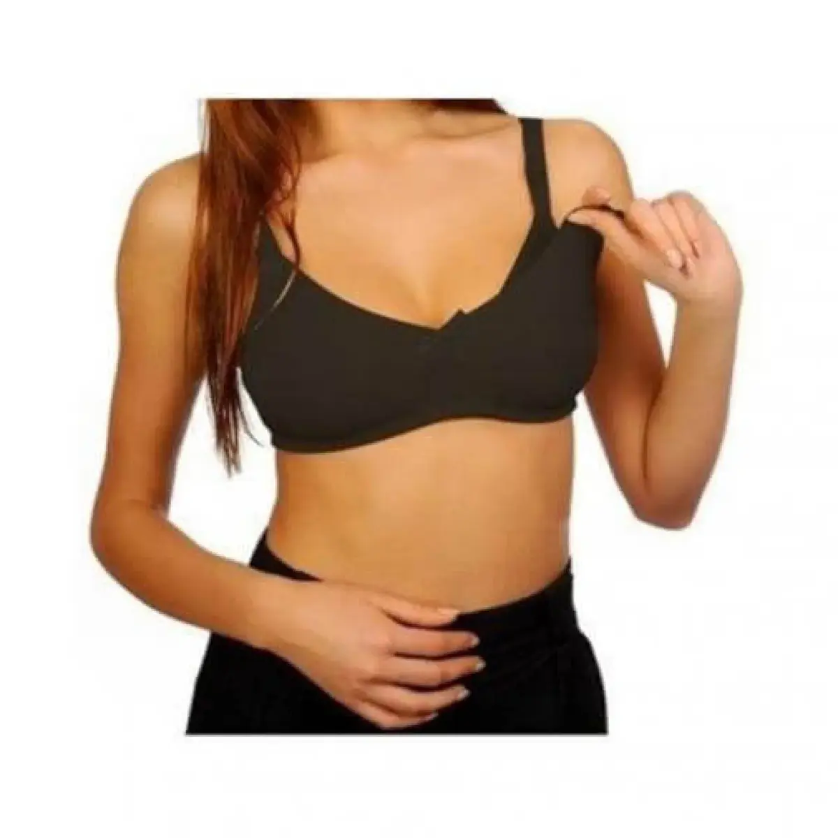 SafeMom Klasik Emzirme Sütyeni Siyah SafeMom Klasik Emzirme Sütyeni Siyah