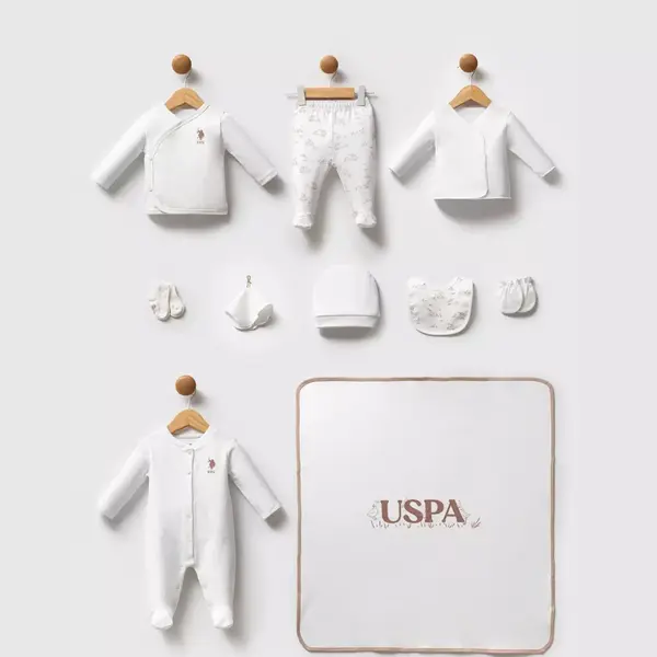 U.S. Polo Hastane Çıkışı 10lu Beyaz