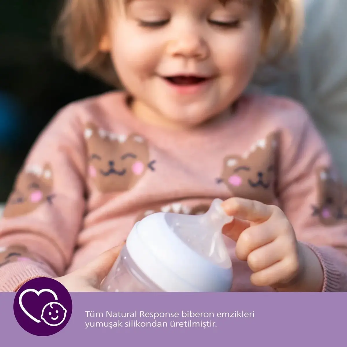 Philips Avent Doğal Tepkili Biberon Emziği 2li 5 Numara 6+ Ay