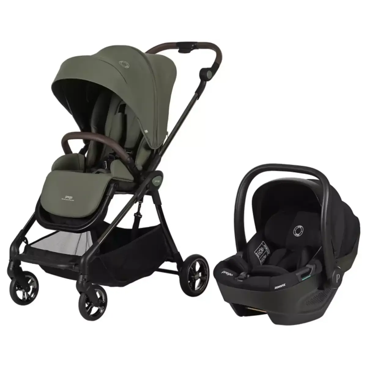 Prego 2450 Lyon I-Size Travel Sistem Bebek Arabası Yeşil
