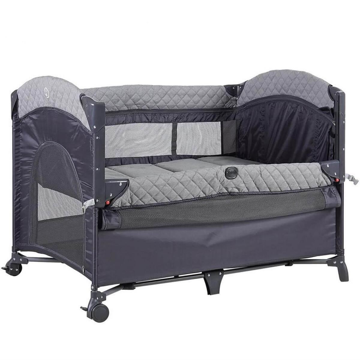 Prego 8041 Miami Basic Anne Yanı Oyun Parkıı 70x110 cm Gri