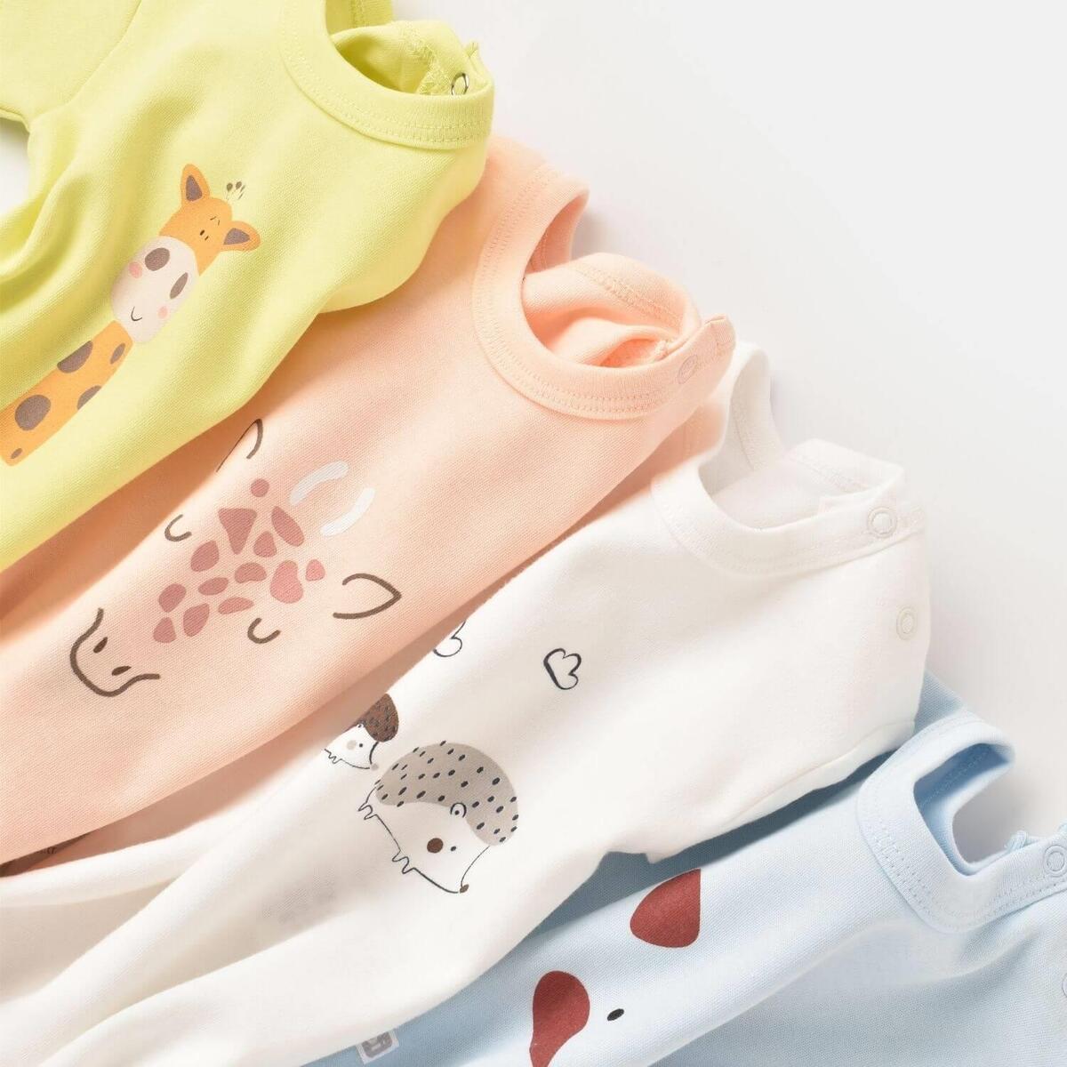 Bibaby Body Kısa Kol Summer Special Kayısı