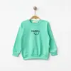 Bebolly Sweatshirt Happy Baskılı Mint