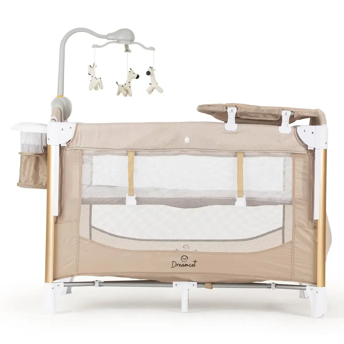 Bagi Dreamcot Anne Yanı Oyun Parkı 70x110 cm Beige