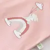 Bibaby Organik Pijama Takımı Live Color Rabbit Somon