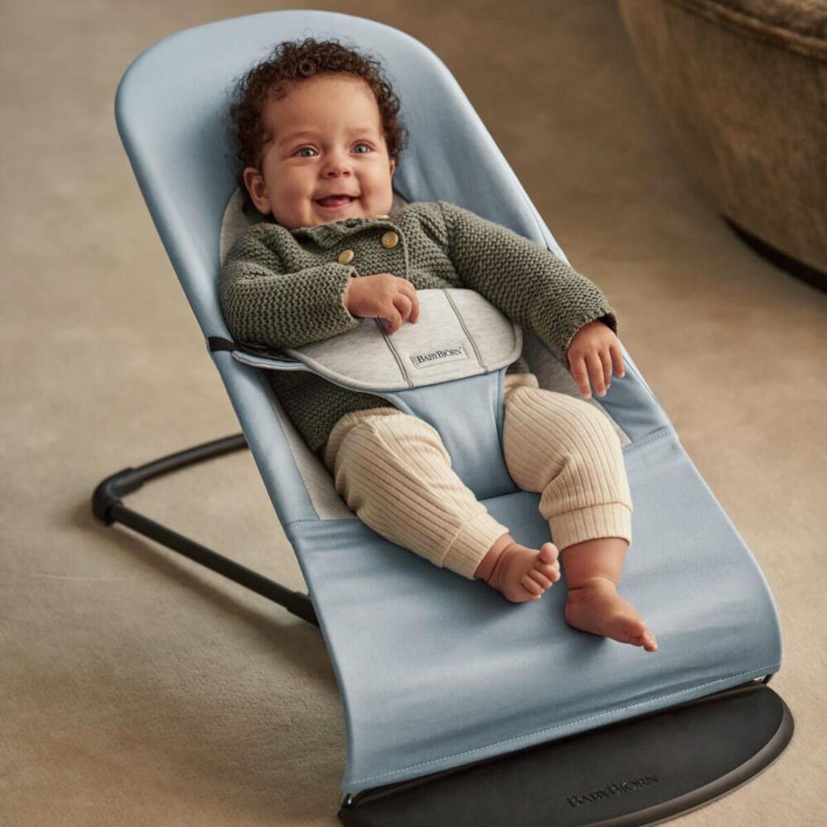 Babybjörn Balance Soft Ana Kucağı Cotton Jersey Blue Grey