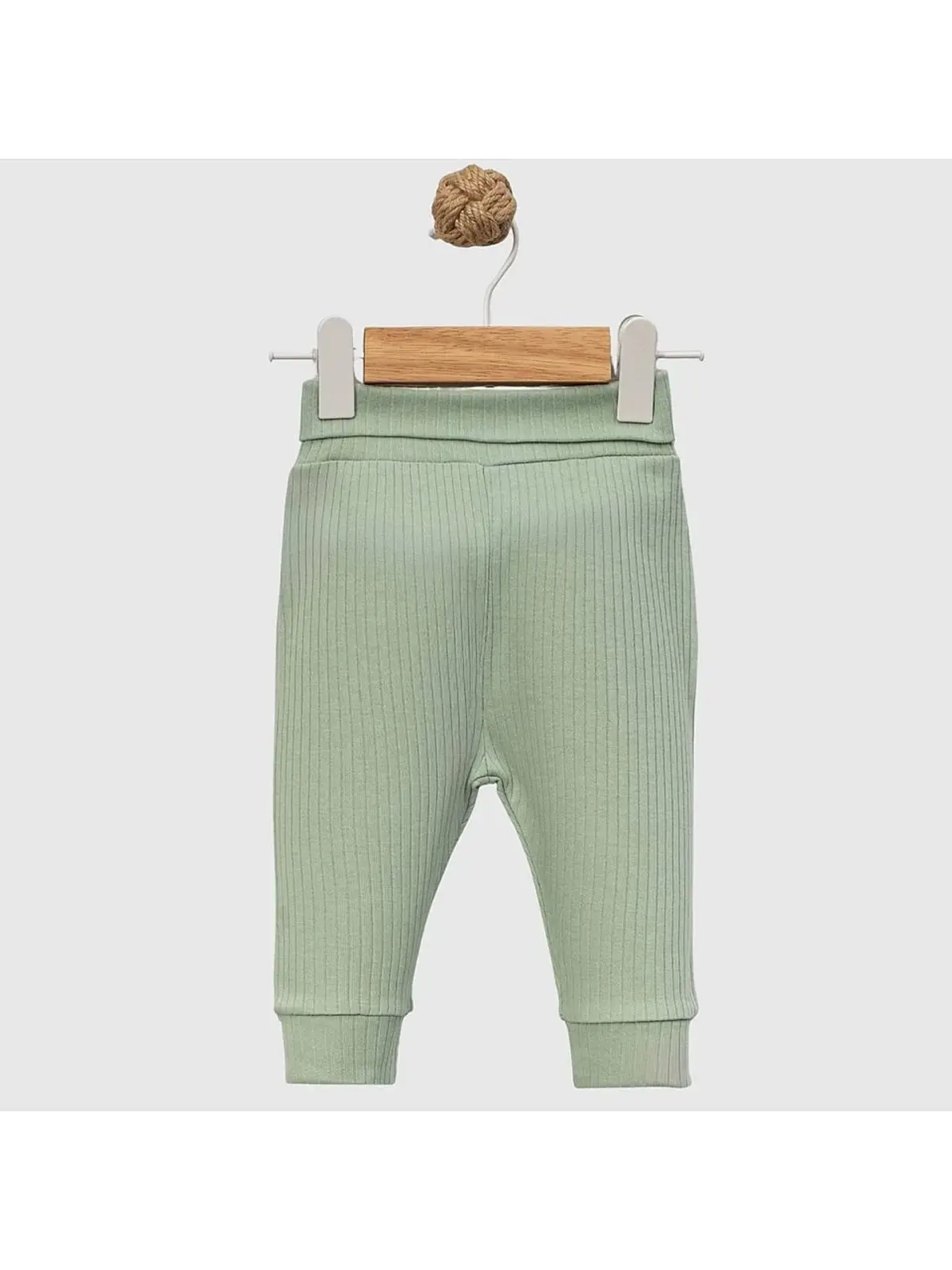 Angeltouch Pantolon Patiksiz Raporlu 3'lü Set Kız Erkek Unisex Bebek 6-9 Ay